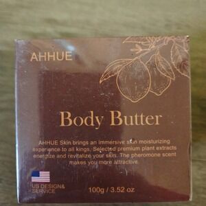 AHHUE Body Butter Moisturizing‎ Premium Plant Extracts Pheromone Scent 100g